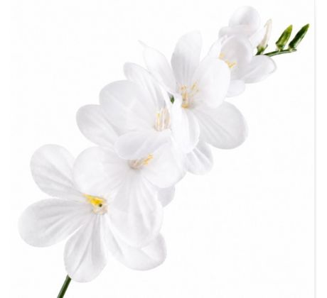 Umelá frézia biela 15 cm