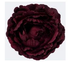 Umelá kamélia bordová 10 cm
