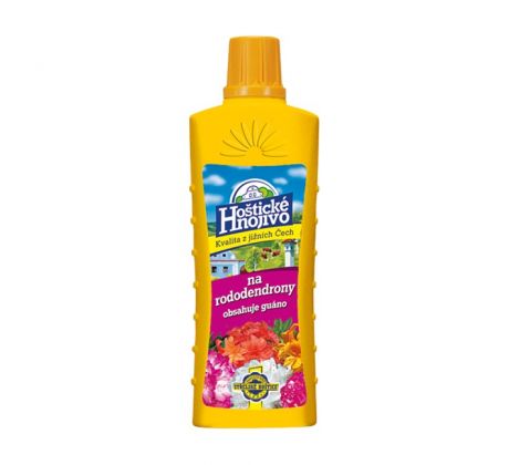 Hoštické hnojivo na rododendróny s guánom 500 ml