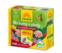 Kryštalické hnojivo na kvety a plody s lignohumátom MINERAL 400g