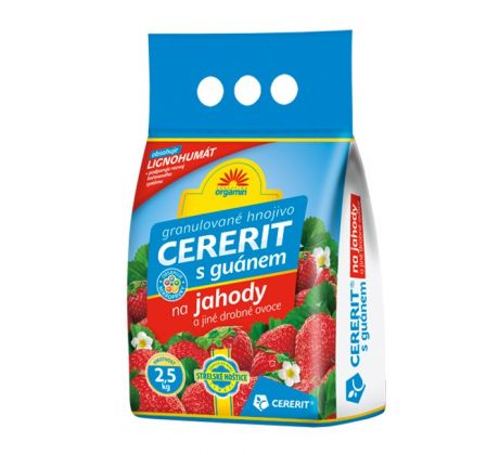 Cererit na jahody a drobné ovocie s guánom ORGAMIN 2,5kg