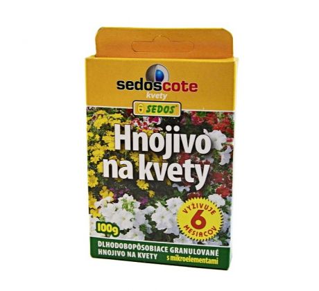 SEDOS Sedoscote 6M dlhopôsobiace hnojivo 100g